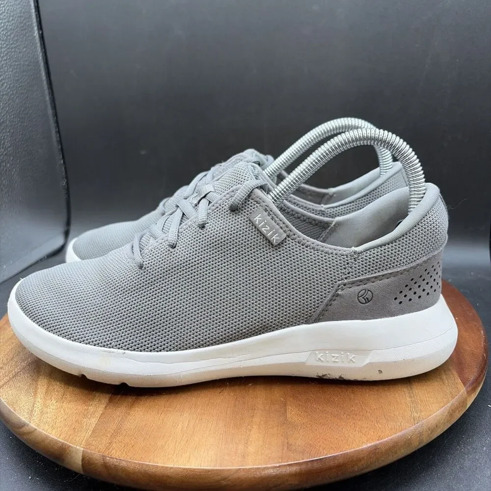 Kizik Lima Women’s Size 8 Shoes Hands Free Slip On Sneakers Gray Comfort